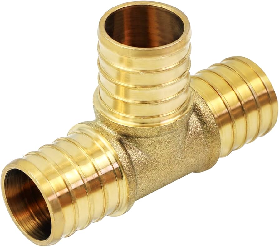Amazon.com: Supply Giant QYUF0100-OM x PEX Barb Tee Pipe Fittings