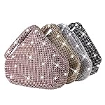 CROWN-GUIDE-Women-Rhinestone-Crystal-Evening-Clutch-Bag-With-Wristlet-Wedding-Prom-Party-Purse-Handbags