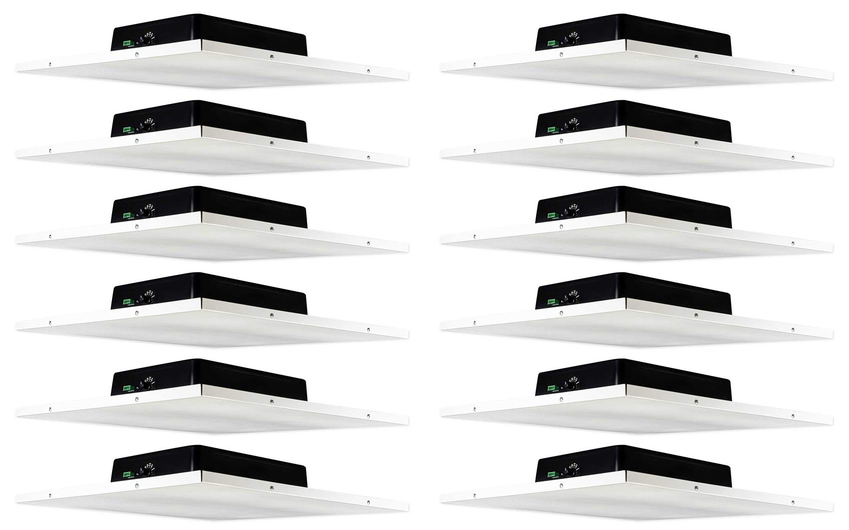 Rockville 12 DCS8T 70V Commercial Drop Ceiling Tile Speakers 4 Office/Restaurant