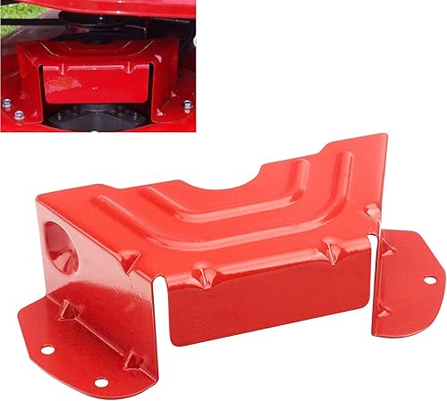 783-06424A-0638 Cubierta protectora de correa de polea de cubierta compatible con cortacéspedes MTDTroy-BiltCraftsman, tractores de 42 pulgadas y 46