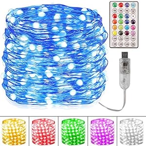 Christmas Fairy String Lights - 33Ft 100 LED Fairy Lights 16