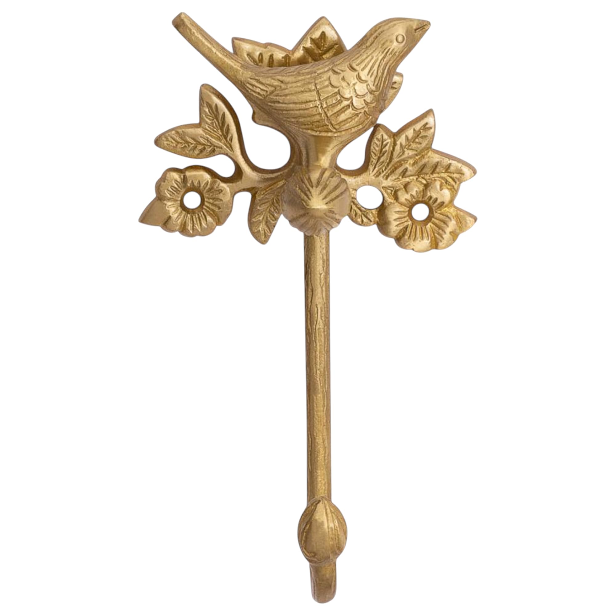 Stylentdecor STYLENT Decor Solid Brass Bird Antique Towel Hook Bathroom Accessories Retro Bathroom Hardware Bird Cloth Hook Wall Mounted Vintage (