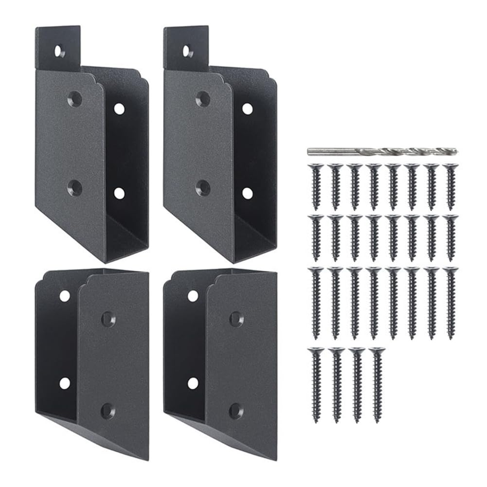 Connecteur de garde-corps de pont 2x4 pouces pour main courante et poutre
