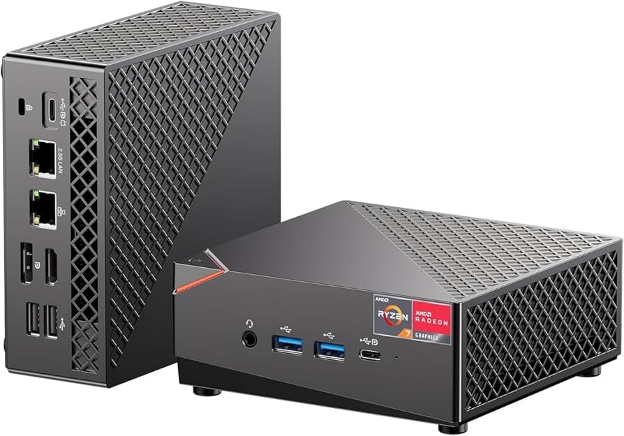 Amazon.com: AOOSTAR Mini PC AMD Ryzen 7 5700U 8C/16T,迷你