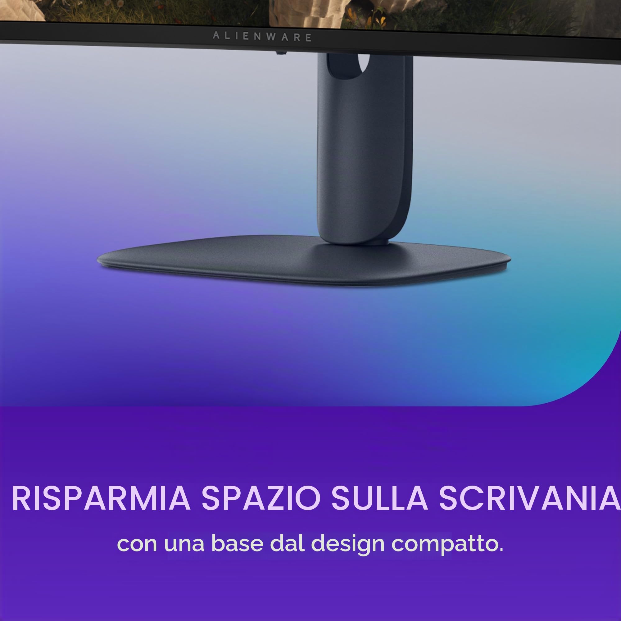 Alienware 34 monitor da gioco curvo - AW3425DWM - WQHD 34 pollici 180Hz 1 ms, 1500R, AMD FreeSync Premium, VESA AdaptiveSync.