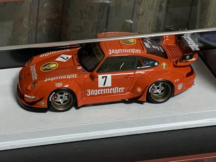 Amazon | FuelMeモデル 1/18 ミニカー 911 993 RWB イェーガーマイ