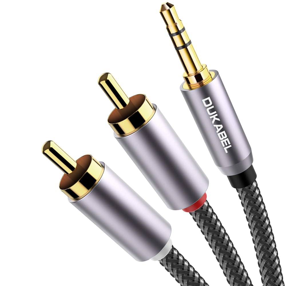 Amazon | DuKabel 1.2M RCA 変換ケーブル rca オーディオ