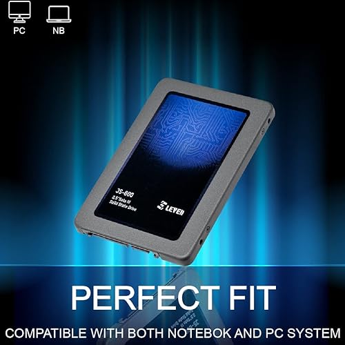 Miniatura 5 de LEVEN JSD600 SSD 1TB 3D NAND - con caché Dram, alta confiabilidad con capacidad de escritura secuencial consistente excepcional, vida útil más larga