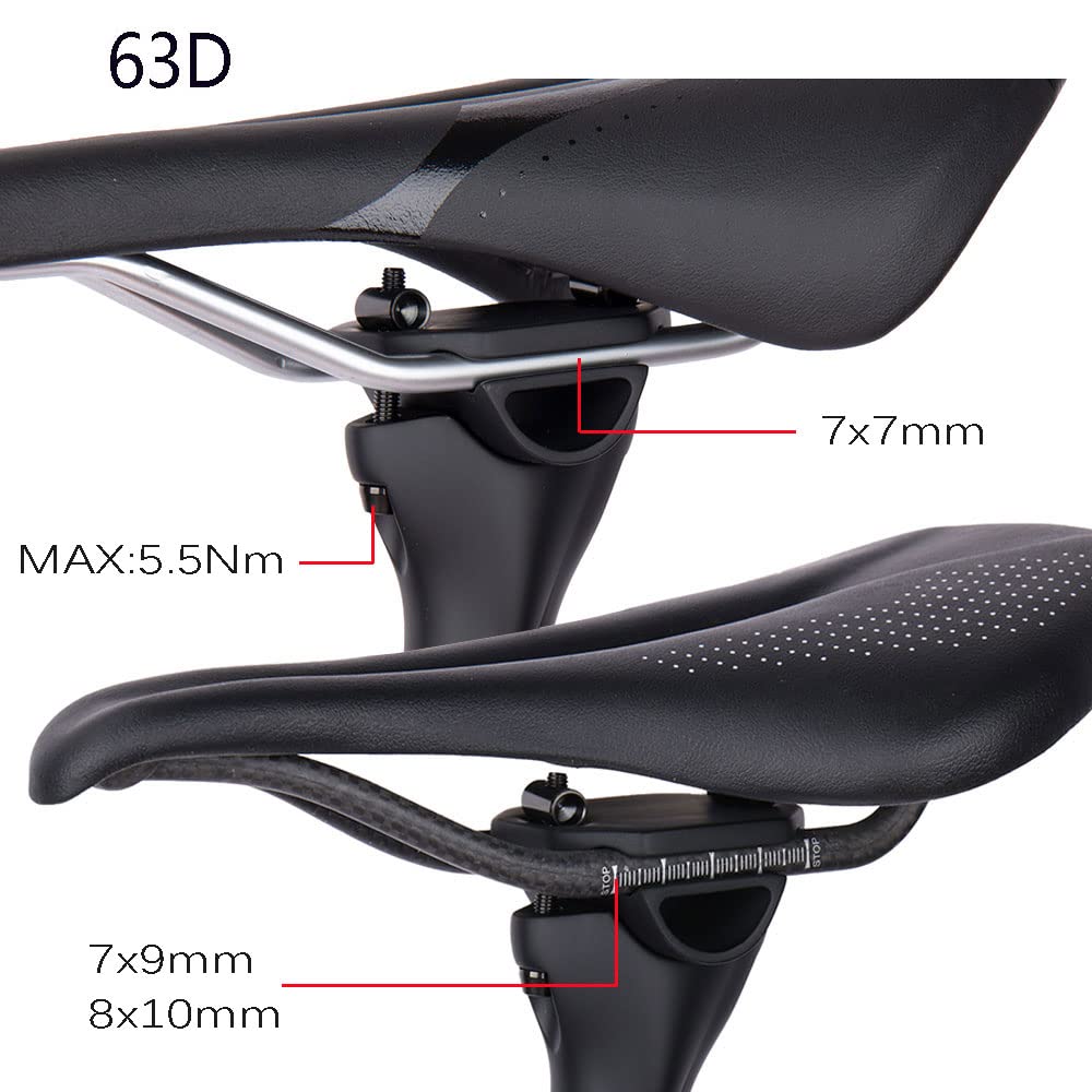 QIKU Carbon Fahrrad Sattelstützen MTB Sattelstütze/Rennrad Sattelstütze 27.2/31.6 * 350/400MM