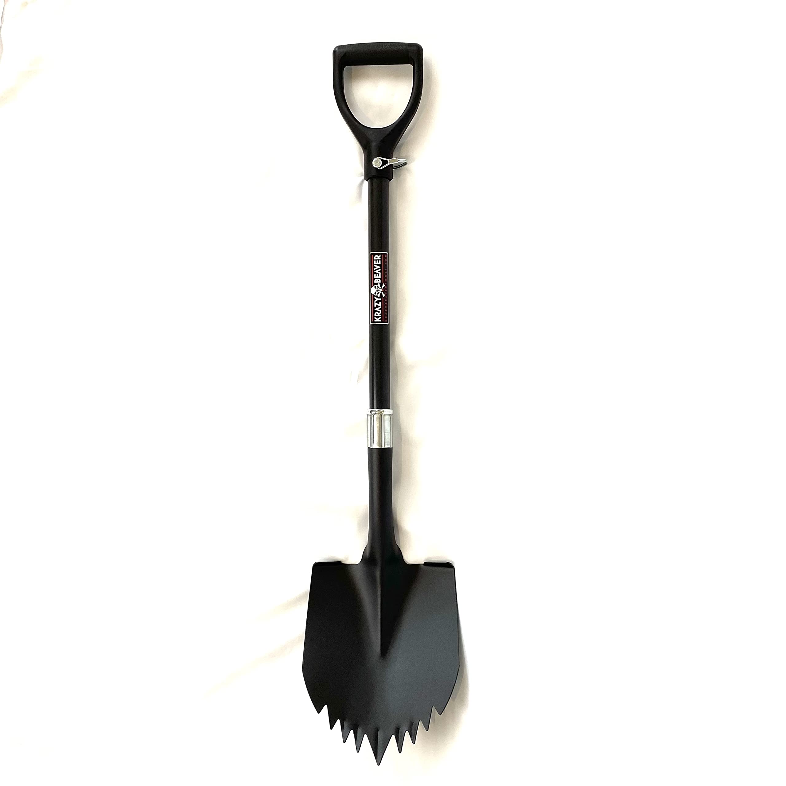 Amazon.com : Krazy Beaver Shovel (Black Textured Head/Black Handle