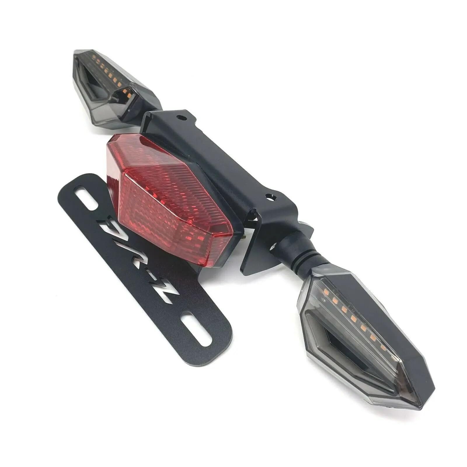 Generisch Motorrad Blinker sequential, Motorrad Modifizierte Teil Passend für Suzuki DRZ 400S 400E 400SM Schwanz Ordentlich Fender Eliminator Rahmen(Gold)