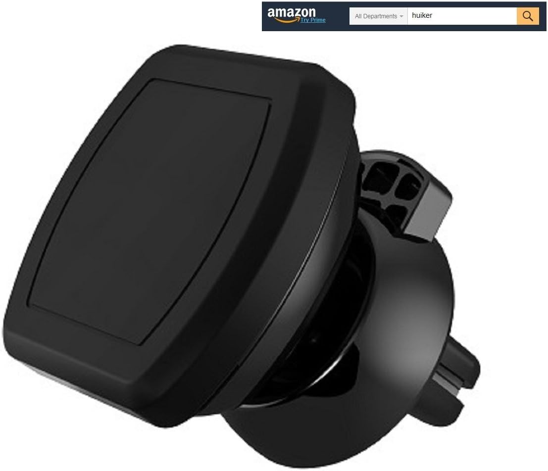 Huiker Magnetic Car Mount Air Vent Phone Holder Universal Phone Cradle with 360 Rotatable for iPhone, Samsung Galaxy Edge Note, LG, Nexus Smartphones, GPS Devices