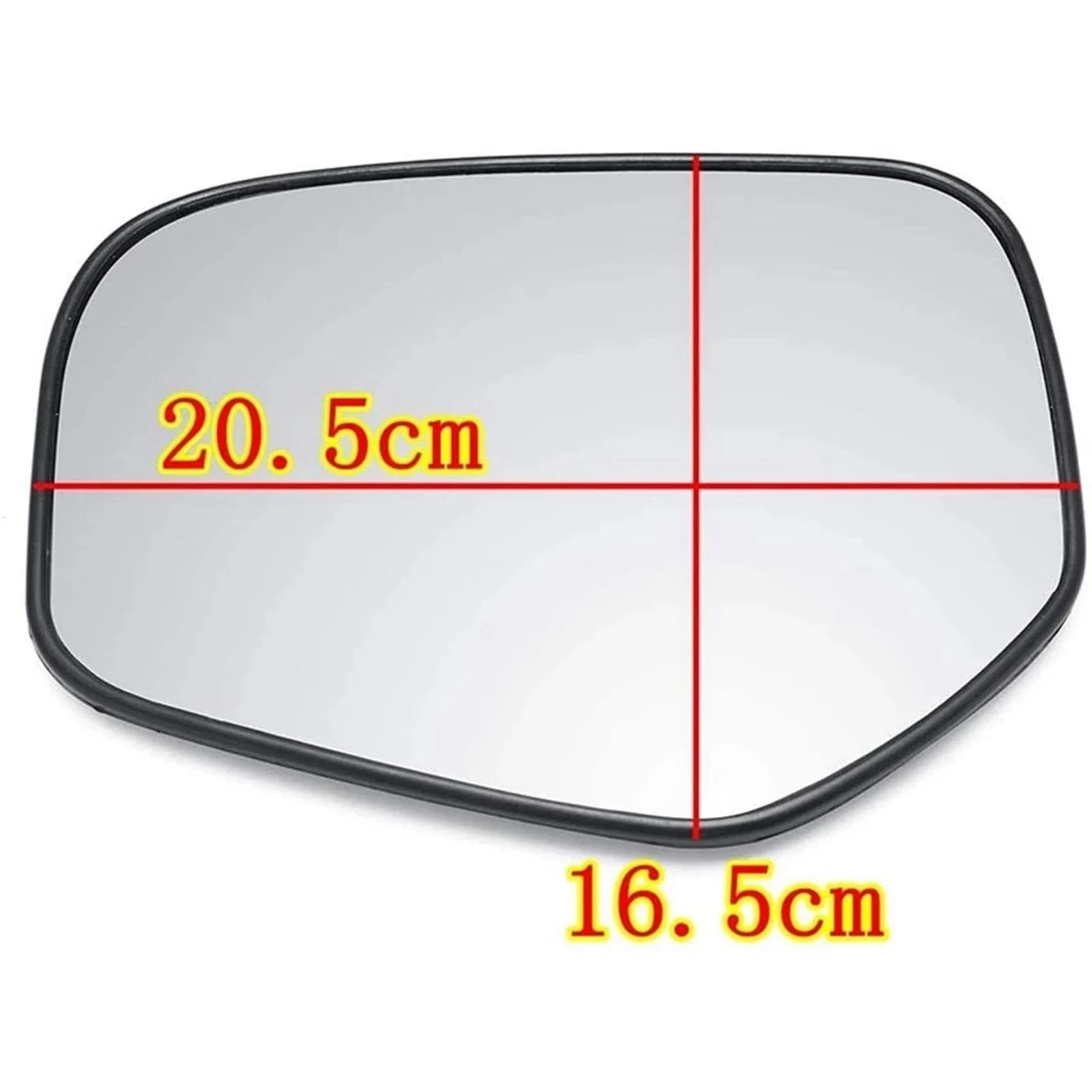 Pour Mitsubishi Pour TRITON 2006-2015 L200 2005-2011 Voiture Gauche Verre Chauffant Rétroviseur Aile Latérale Lentille De Recul CFCPKOYOZD