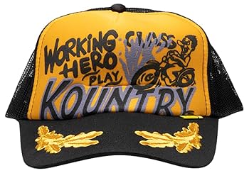 KAPITAL キャピタルWORKING HERO KOUNTRY キャップ Amazon.com: Working Class Hero Kountry Trucker Hat, OS