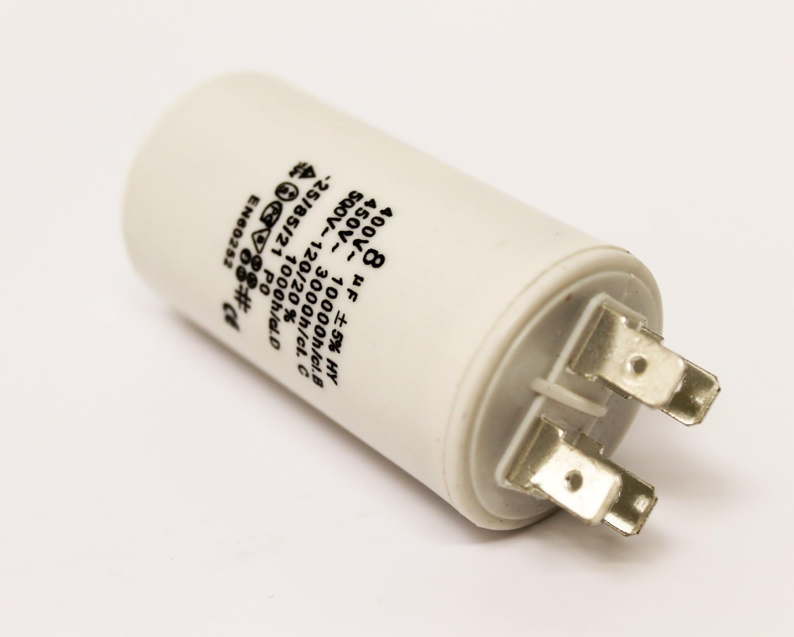 SPAREGETTI Universal 8UF +- 5% Large Appliance Motor Start Run Capacitor