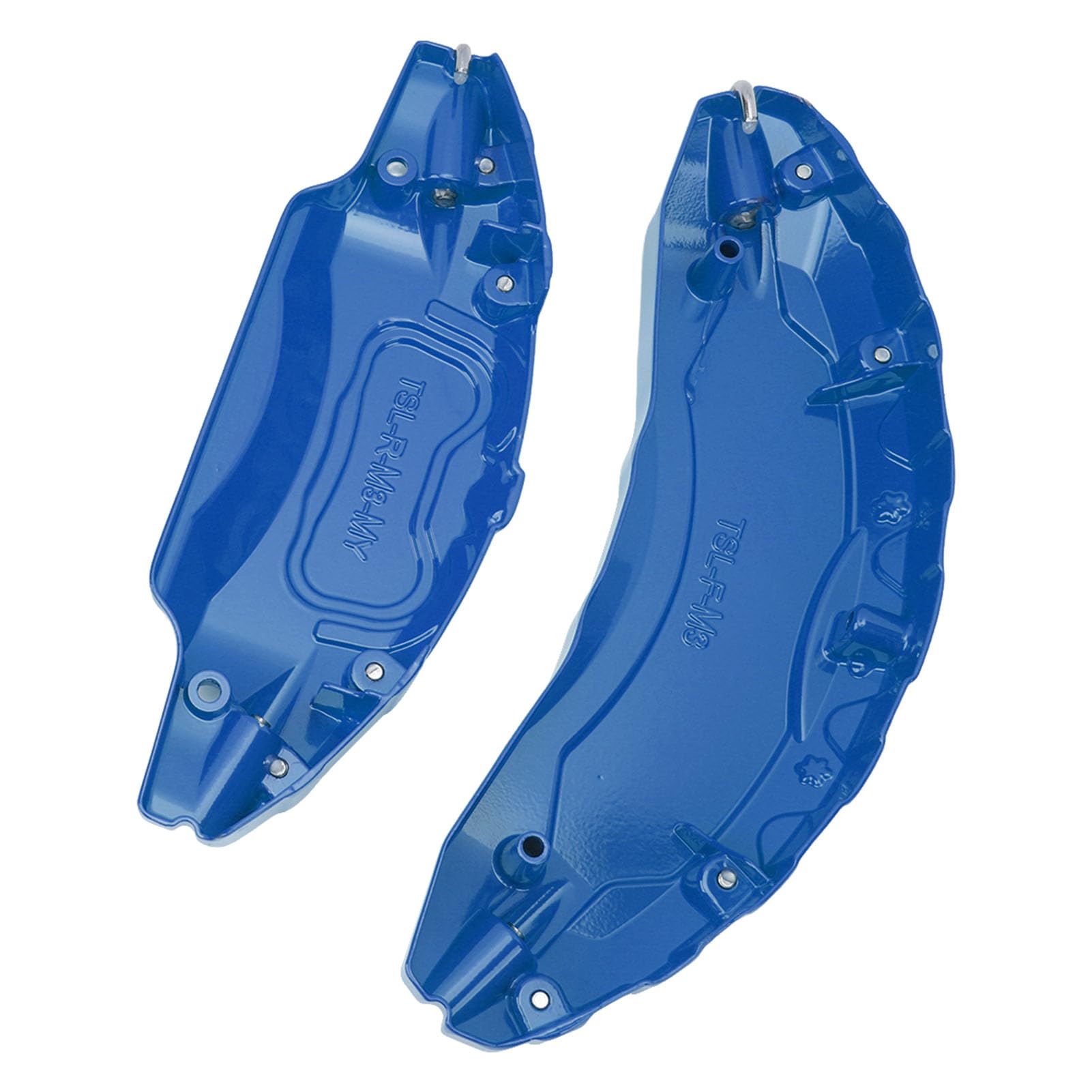 Dioche Copri Pinza per Auto in Lega di Alluminio per Ruota da 18 Pollici e 19 Pollici, Elegante Protezione per Pinza Freno, Facile da Installare (BLUE)