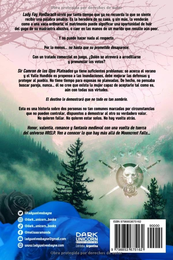 Vista 2 de El Amanecer de los Lobos Lobos de Mooncrest Falls 1 Romantasy Romance de Fantasía Medieval (Lobos de Mooncrest Falls (UNIVERSO RELP))