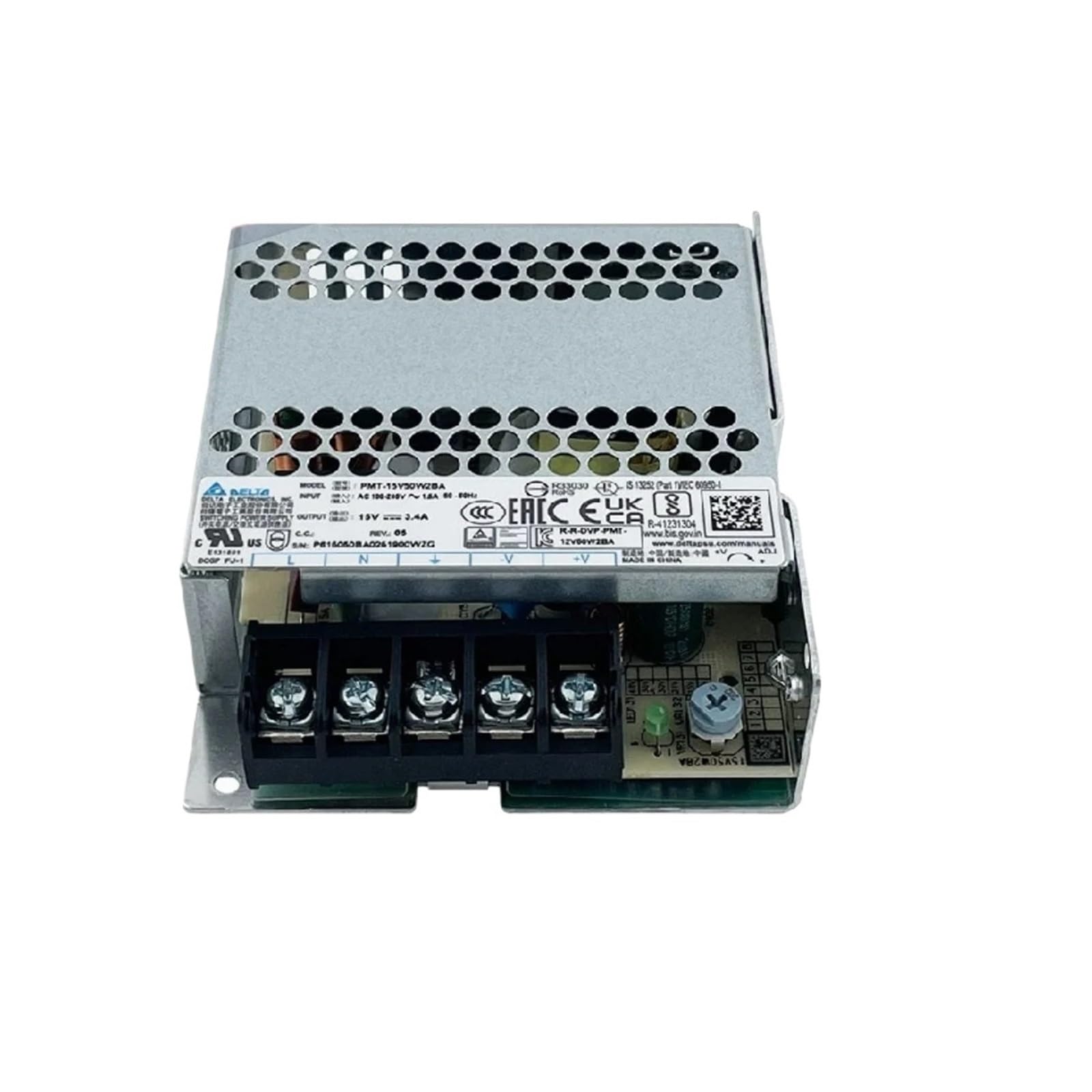 SJJBVPYX PMT-15V50W2BA | 15V 3.4A | | 51W Industrial Flat Panel Power Supply