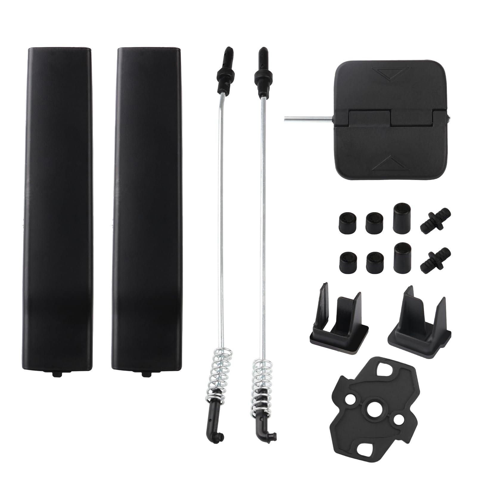 GEU Kit de Réparation Vitre Coulissante Latérale Compatible avec VW T5 Transporter Multivan Caravelle (2003-2015) T6 7H0847781B 7H0847785 7H0847788A