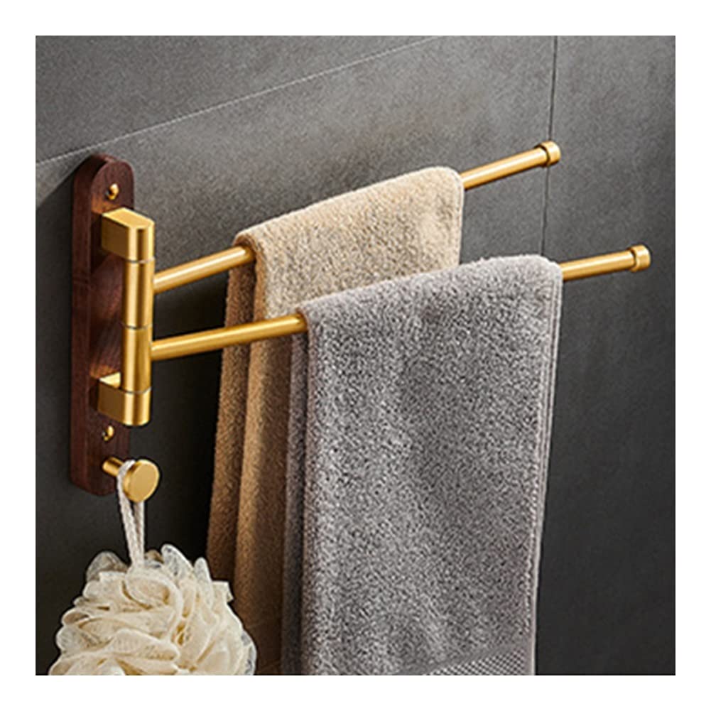 Porte-serviettes de rangement rotatif pour une salle de bain zen