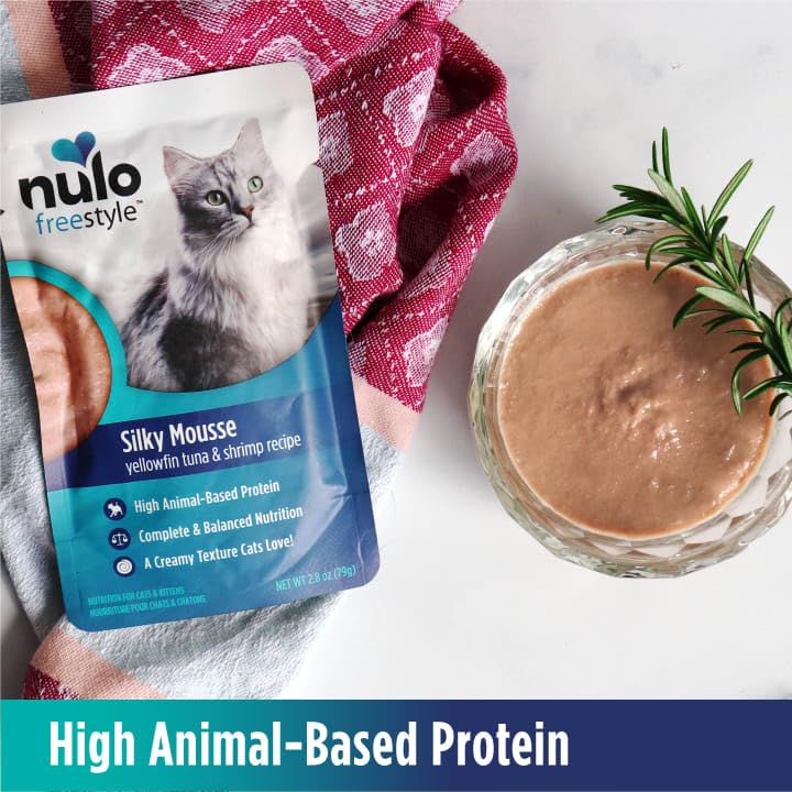 Amazon.com : Nulo Freestyle Wet Cat Food Silky Mousse - Yellowfin