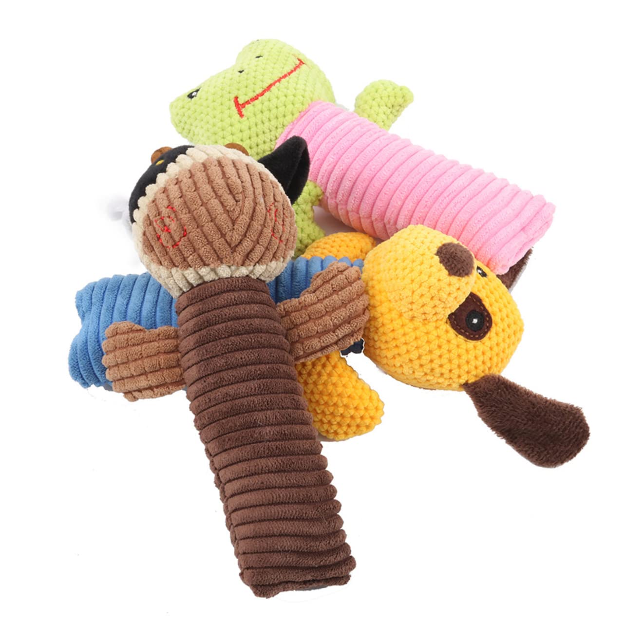 BESPORTBLE 9 Piezas Juguetes para la de Mascotas Felpa Juguetes para Perros para Cachorros Juguete pequeño Juguetes para Perros pequeños Verduras chirriantes el