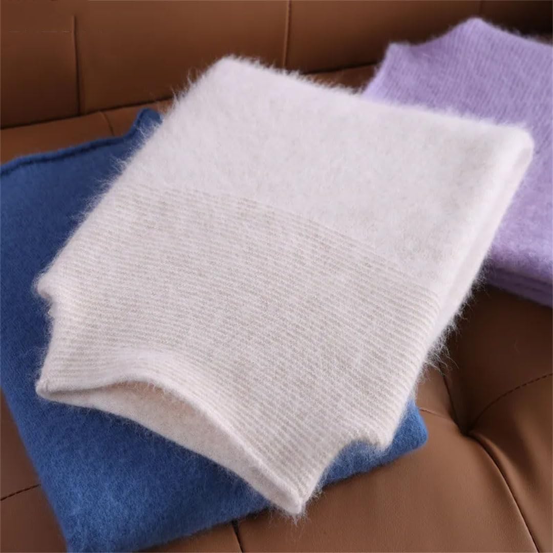 Damski kaszmirowy sweter topy solidny sweter dzianinowy sweter sweter luźny dół koszula