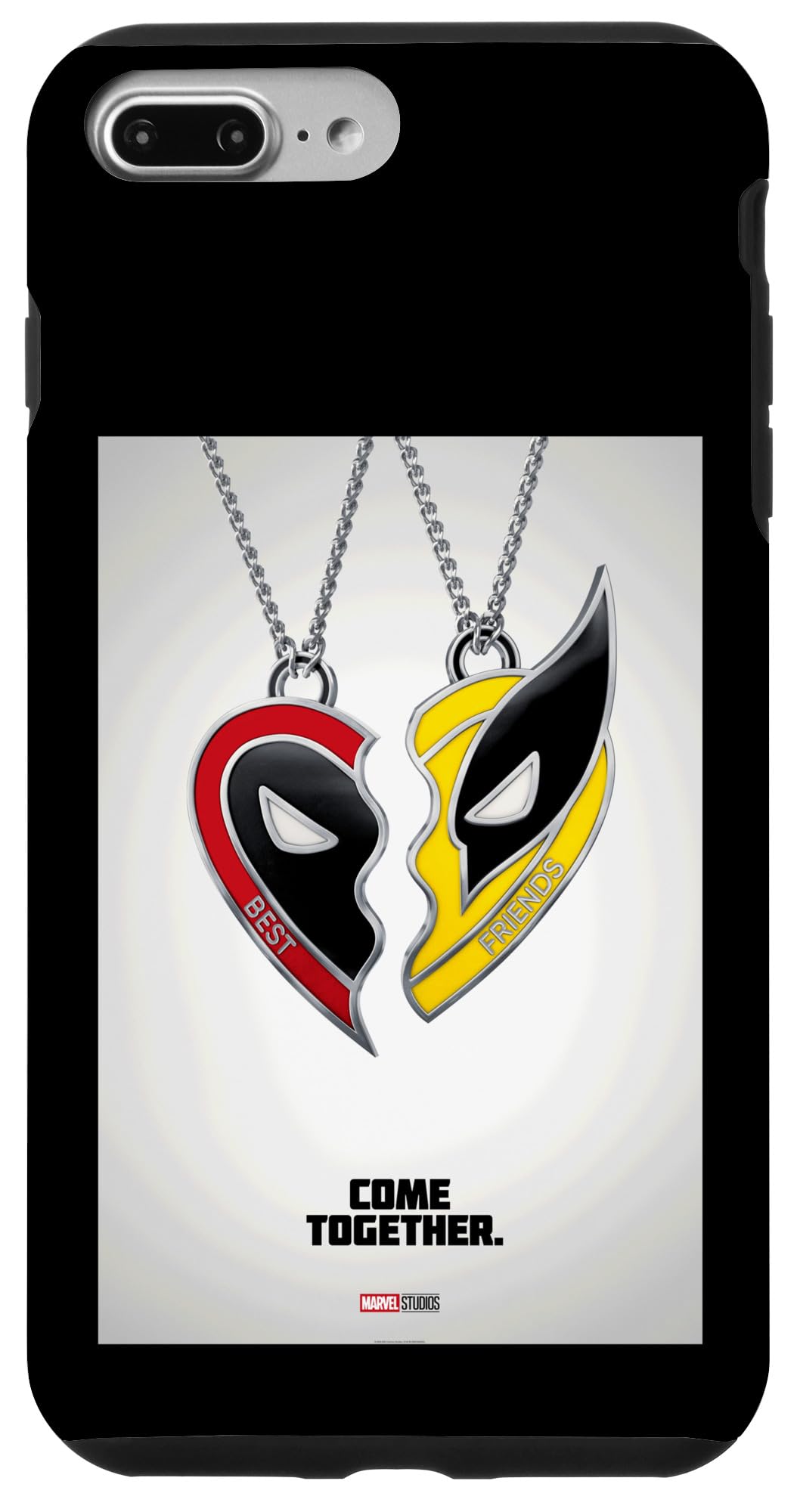 Custodia per iPhone 7 Plus/8 Plus Marvel Studios Deadpool & Wolverine Friends Heart Poster