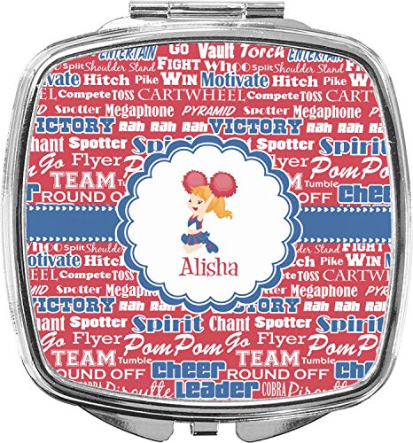 Espejo compacto personalizado para maquillaje miniatura 1