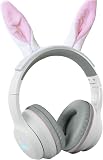 KIDYWOLF - KIDYEARS Lapin - Casque Audio Enfant Bluetooth 85 DB 4ans+ - 1