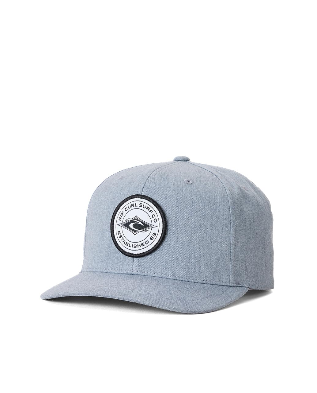 Rip Curl Stapler Snapback Cap - Grey Heather - Mens - Cotton