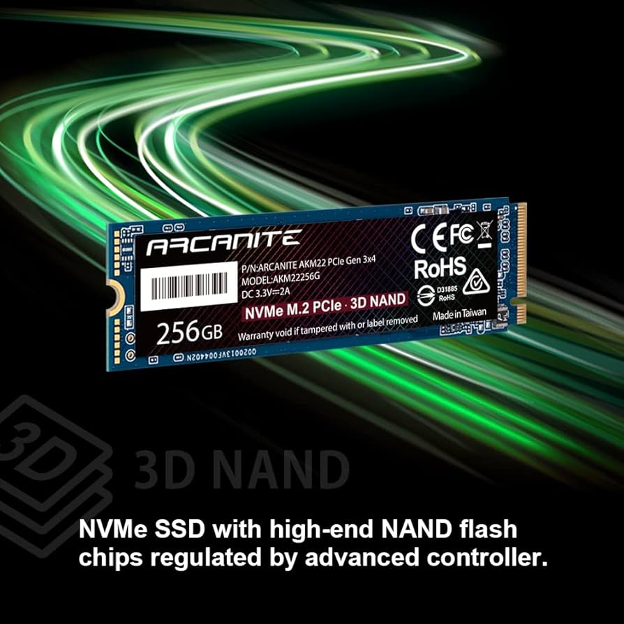 内蔵型SSD ARCANITE AKM22 256GB NVMe SSD Amazon.co.jp