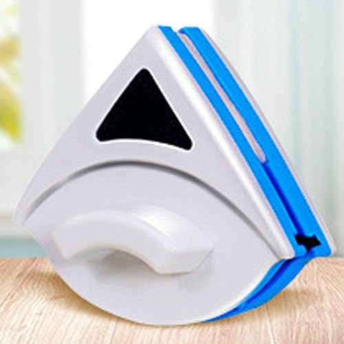 Miniatura 2 de BlueMagnetic - Limpiador de ventanas, diseño de doble cara, cepillo de lavado de limpiaparabrisas para puertas correderas, mamparas de ducha, espejos