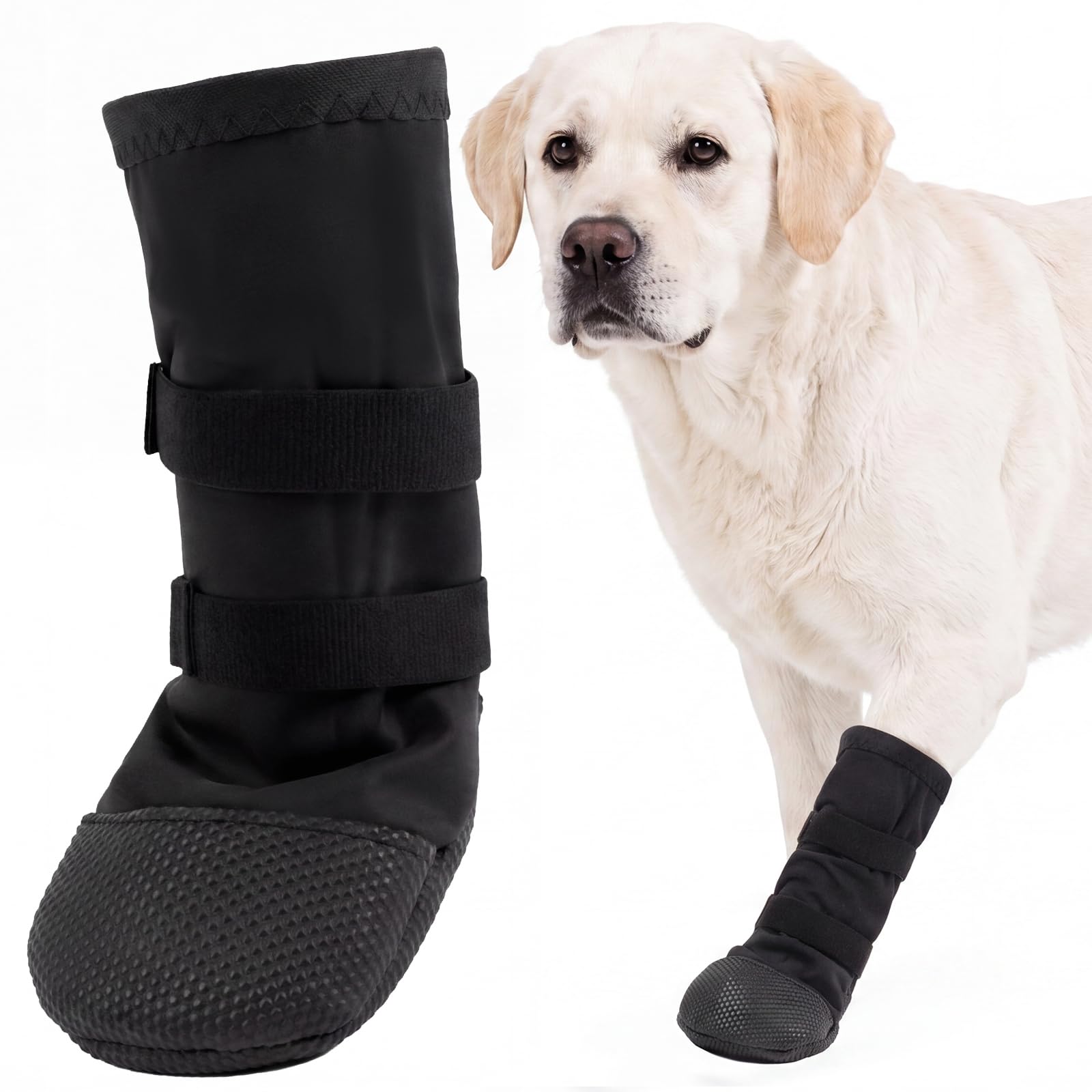 Boots & Paw Protectors For Dogs, Foot Cover Dog Shoes To Stop Grass Seeds