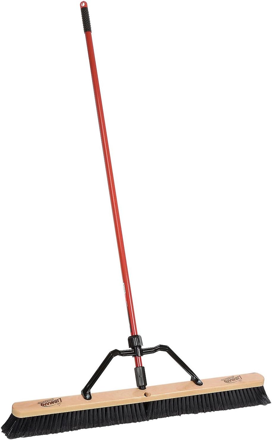 Libman Commercial 850 36" Smooth Sweep Push Broom Brace Handle Lot of 3 Health