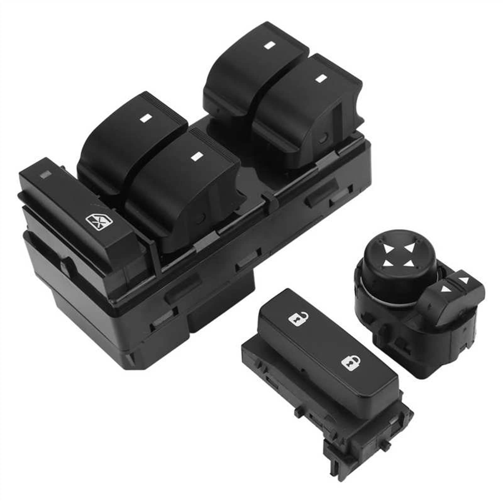 Fensterheberschalter-Bedienknopf, elektrischer Fensterheberschalter 20945129, Robustes Metall-Ersatzteil für GMC Sierra Automatik LHD