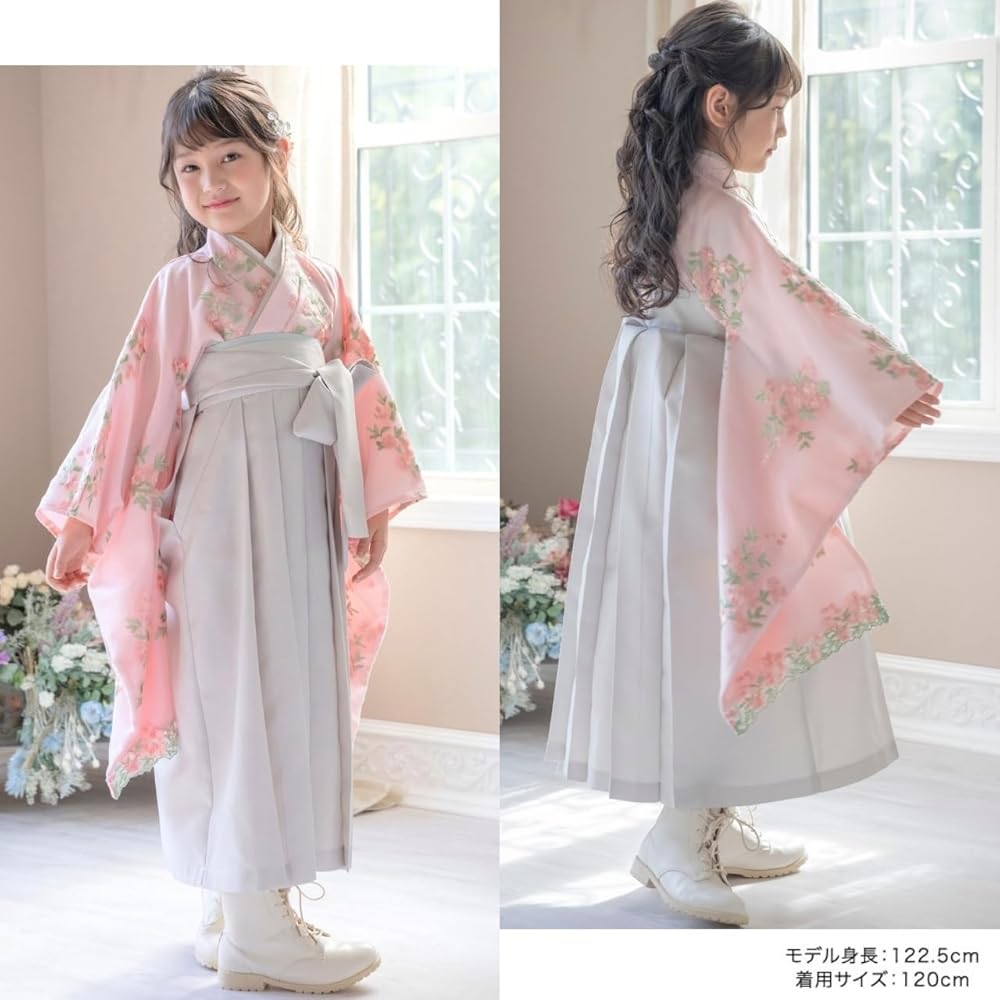 Amazon | [キャサリンコテージ]卒園式 卒業式 女の子 袴 花刺繍