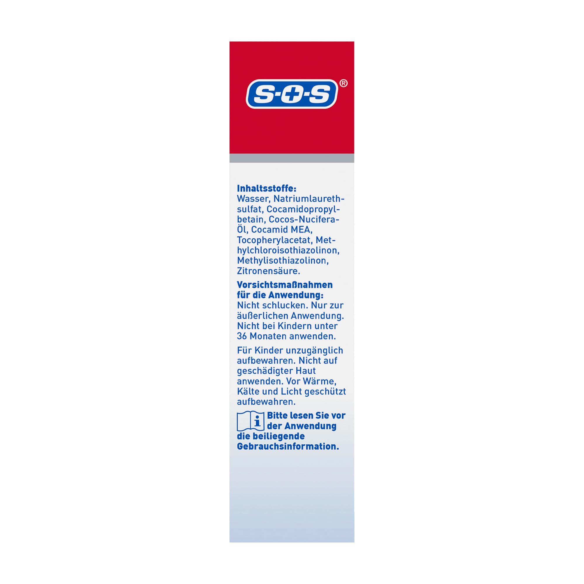 SOS Läuse Shampoo | Beseitigung von Nissen + Kopfläuse | mit natürlichem Wirkstoff für Kinder ab 3 J. + Erwachsene | Läusemittel Haare | 2x100ml
