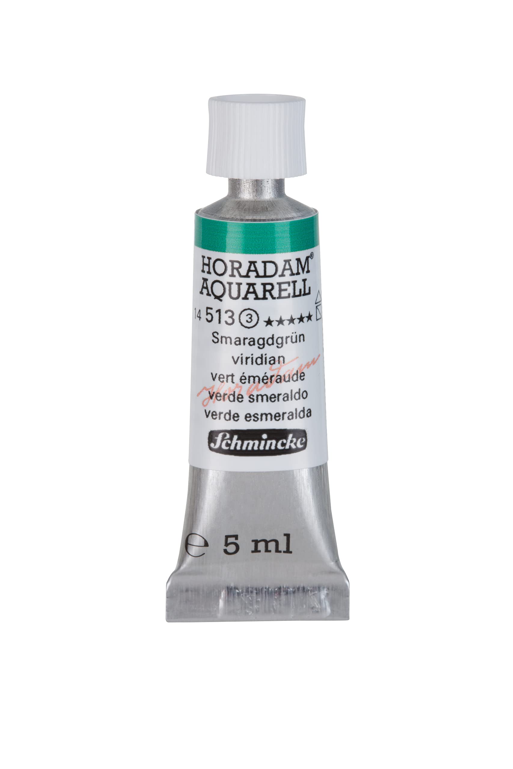 Schmincke Horadam Watercolour Paint PG18 Viridian 5ml Tube For Artists