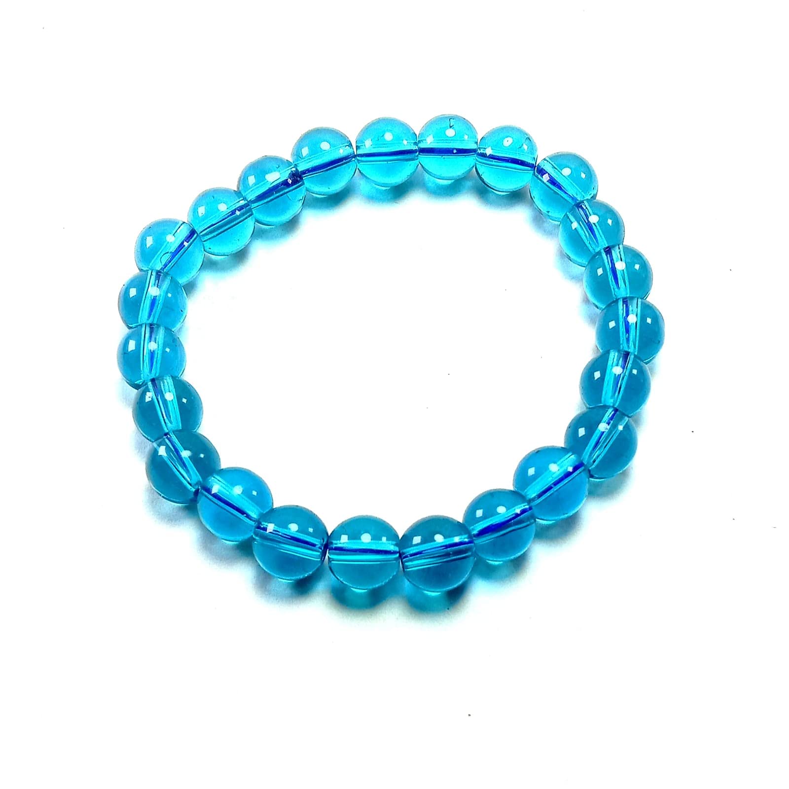 Glass Aqua Marin Cooler Healing Crystal Bracelet hand 8 mm size approx. (B09992CCGT) Amazon Price History, Amazon Price Tracker
