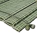 Produktbild Bambusrollo- Küchentür-Roman Shades Blackout Fenster/Büro/Porch Bambus Rollos mit Schienen, Breite 110cm / 120cm / 130cm, Tea-Blauer Farbe (Size : W 1.1x h 1.8m)