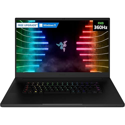 Razer Blade Pro 17 Gaming Laptop 2021: Intel Core i7-11800H 8-Core, NVIDIA GeForce RTX 3070, 17.3" FHD 360Hz, 16GB RAM, 1TB SSD - Chroma RGB - Thunderbolt 3 - SD Card Reader