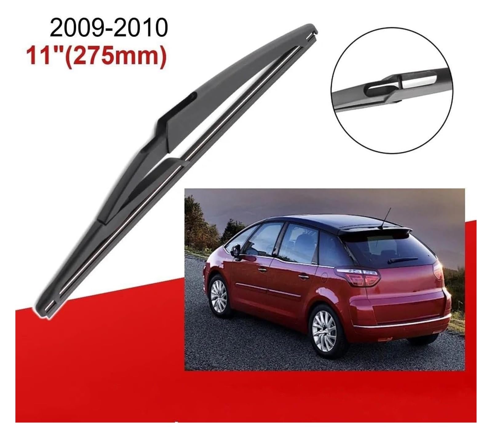 Tergilunotto Automobilistico per C3 per Picasso 2009-2010 24 "+16"+11" Auto Anteriore Spazzole Tergicristallo Spazzole Spazzole Tergicristallo Auto
