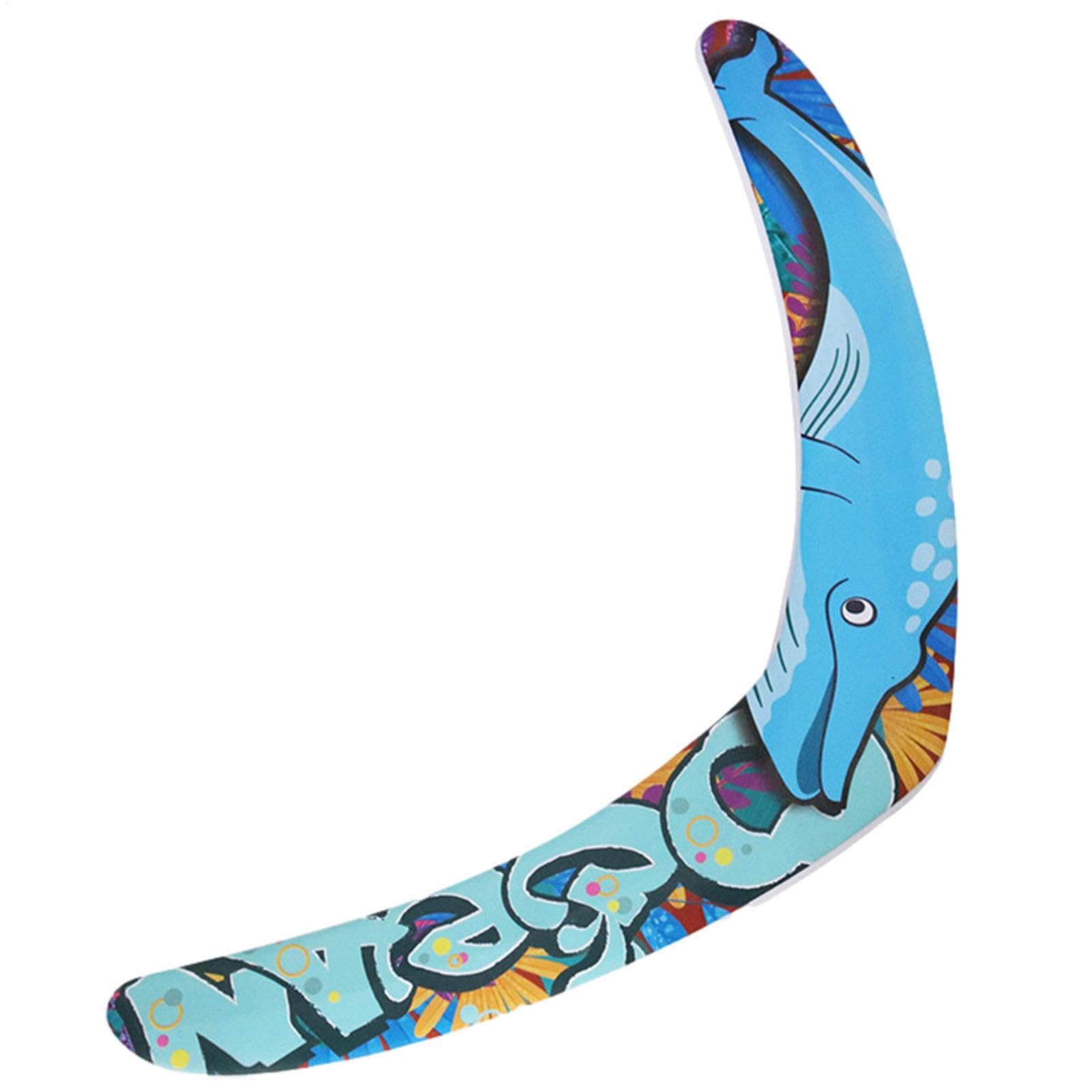 Formazione professionale Boomerangs - Attrezzatura sportiva premium a V | Design ibrido in schiuma e plastica resistente alle intemperie per giochi parco/spiaggia di 6 anni per adulti