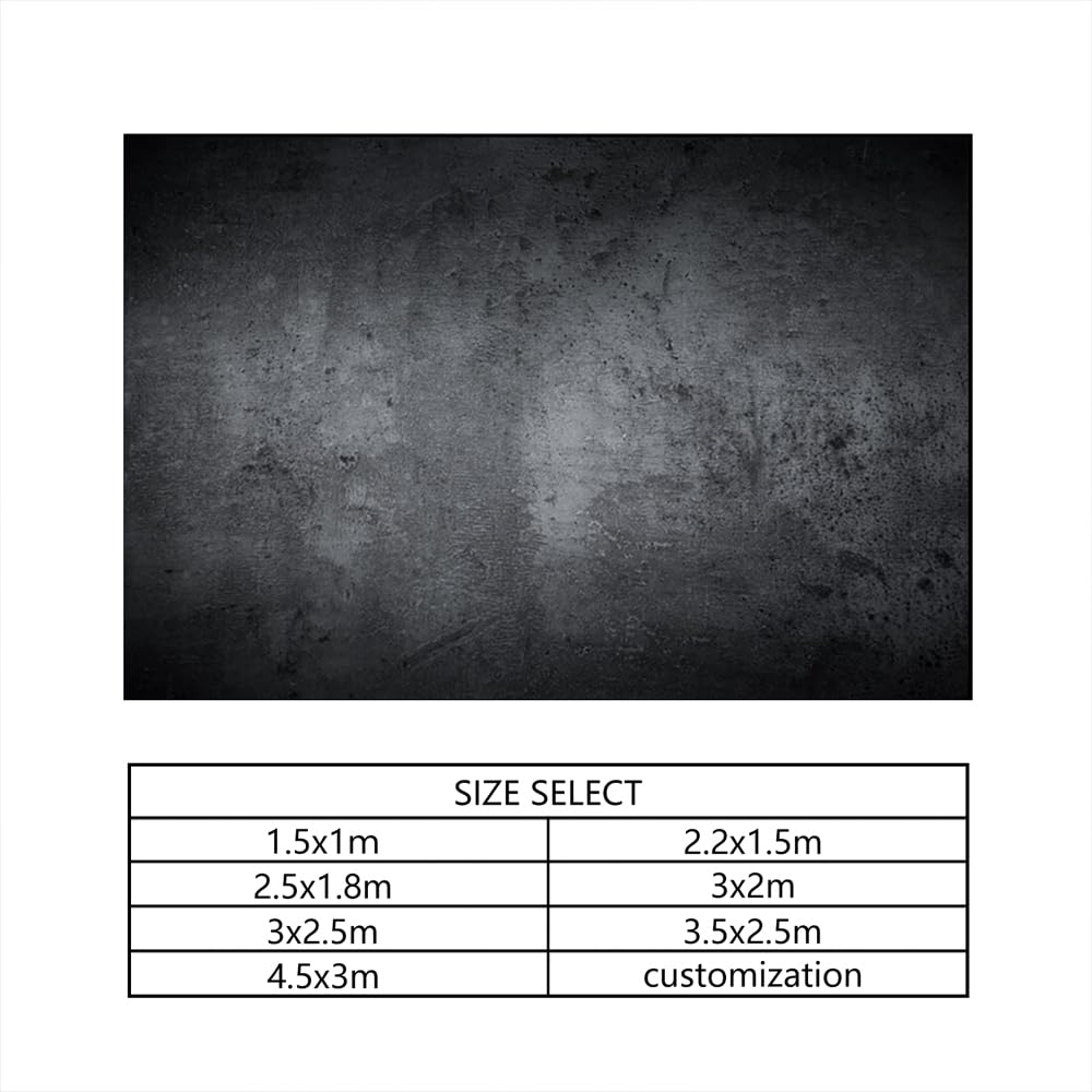YongFoto 7x5ft Classic Grey Wall Texture Backdrops for Photography