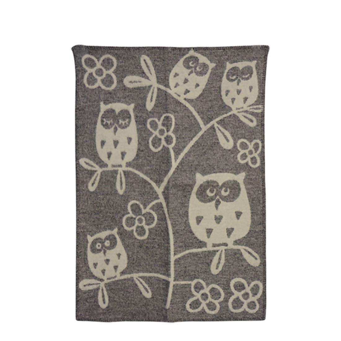 Amazon｜[クリッパン] KLIPPAN ウールブランケット 65x90 Tree Owl