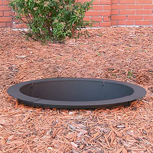 Buy Sunnydaze Fire Pit Ring Insert HeavyDuty 2mm Thick Steel Outdoor