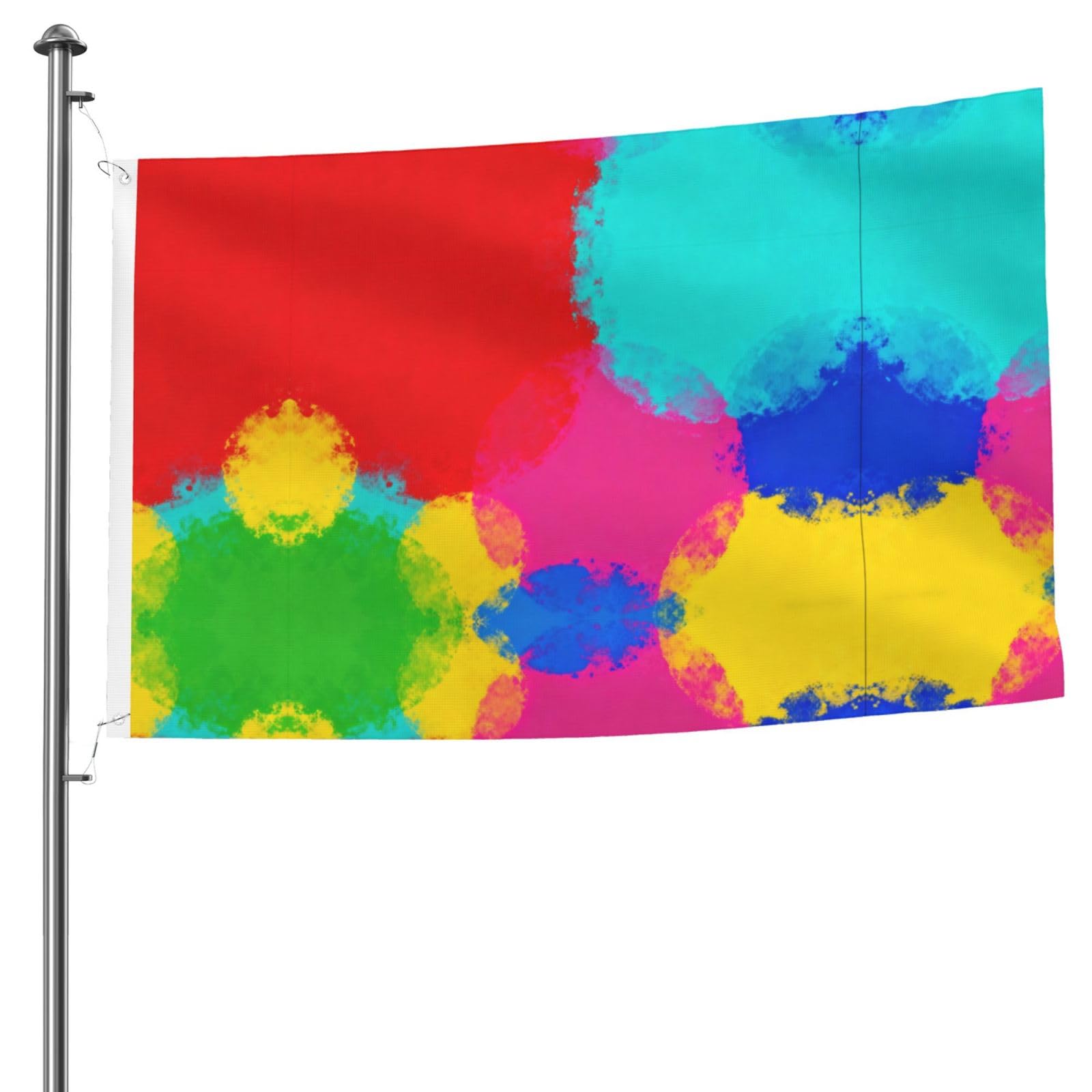 Drapeau extérieur double face de qualité supérieure en polyester durable