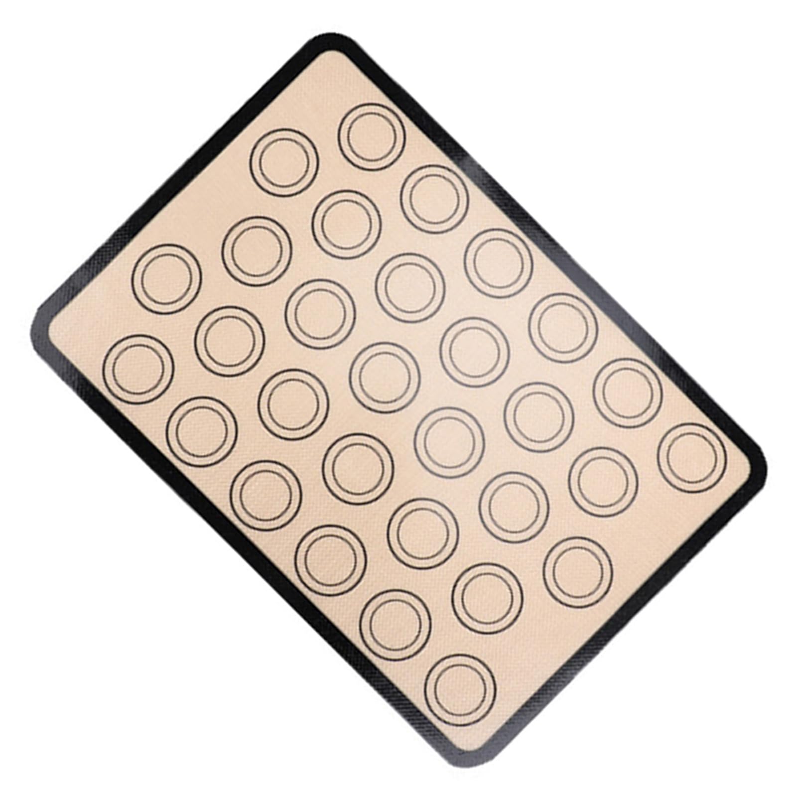 Nucelit Macaron Color Silicone Baking Pad Materials for Oven Cookie Bread Dough Uniform Cooking Result Rounded Corners Silicone Pastries Mat