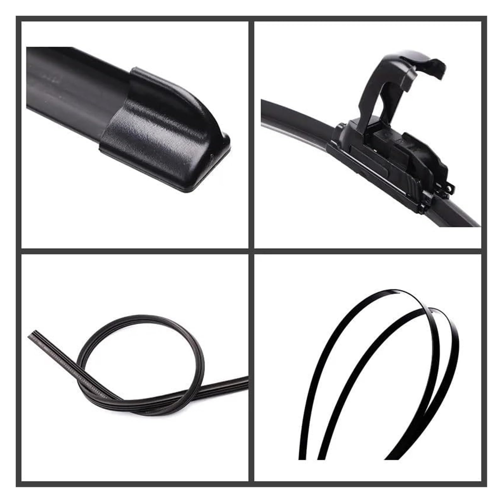Spazzole Tergicristallo Per Vauxhall/Per Per Agila B 2007-2014 Spazzole Tergicristallo Anteriori Posteriori Spazzole J Hook Spazzole Tergicristallo Auto